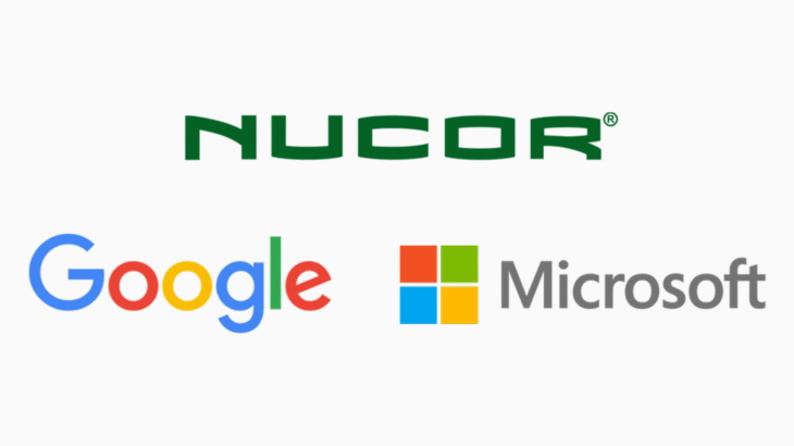 Google, Microsoft and Nucor team up on clean energy development