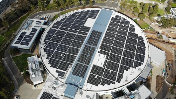 Australian synchrotron goes solar