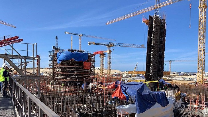 El Dabaa: Installation of first unit's inner containment starts