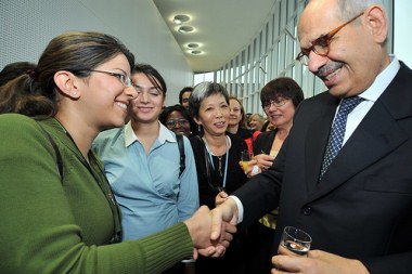 ElBaradei's leaving event (IAEA / DeanCalma)