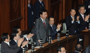 Yoshihiko Noda on election to lead the DPJ (DPJ)