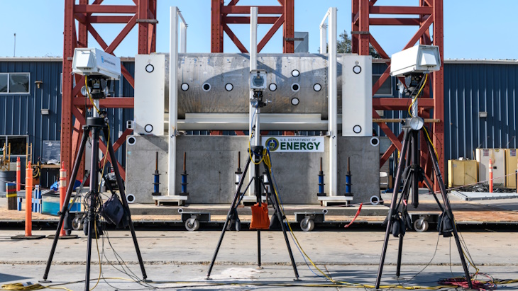 Shake tests improve seismic safety of dry storage systems
