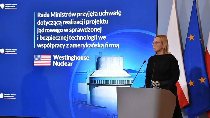 Poland's government confirms Westinghouse for nuclear plant