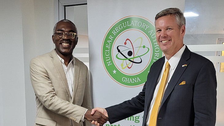 USA and Ghana reaffirm nuclear regulation cooperation