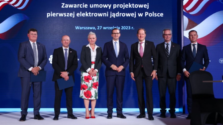 Contract signed for design of Polish nuclear power plant
