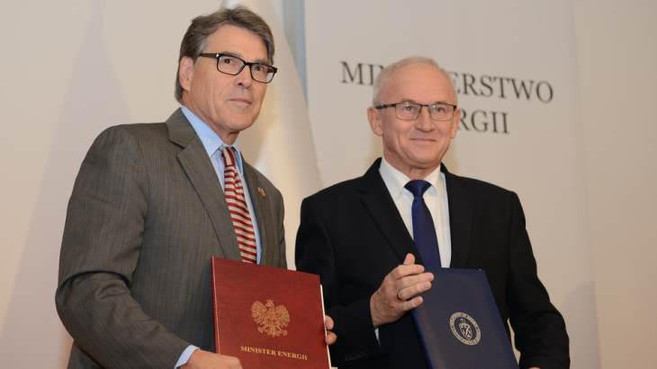 Poland, USA sign Joint Declaration of Energy Security