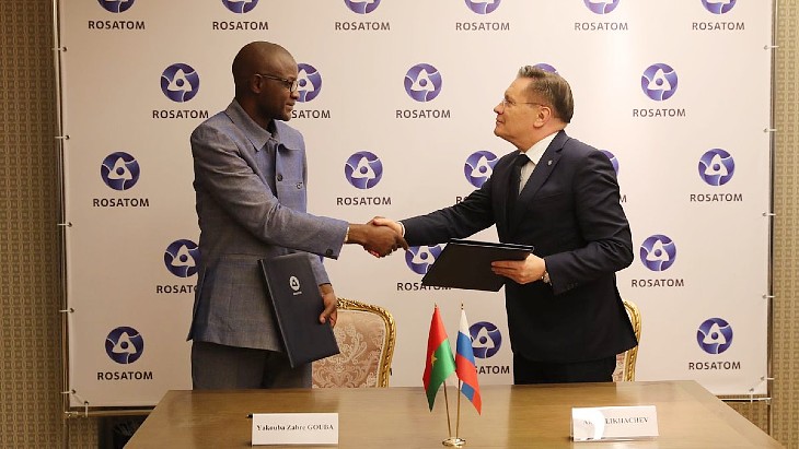 Burkina Faso signs fresh nuclear-focused MoUs with Russia