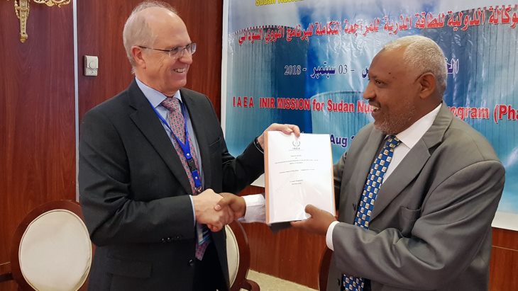 IAEA completes Sudan nuclear infrastructure review
