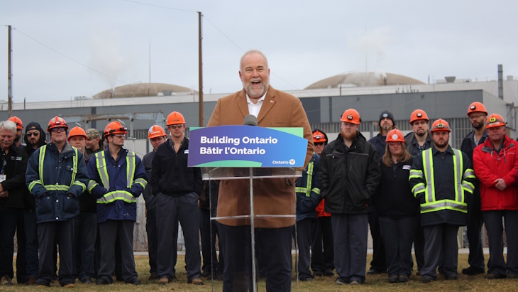 Ontario minister confirms Pickering refurbishment plans