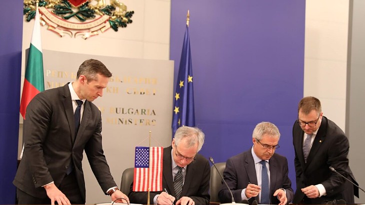 Bulgaria and USA sign nuclear cooperation agreement