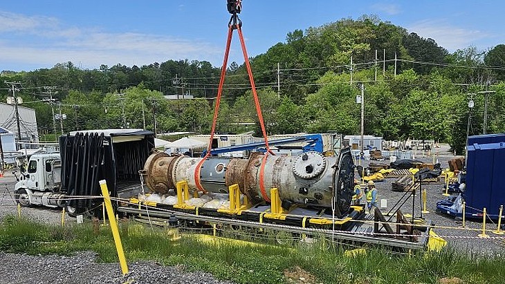 Clean-up completed of pioneering ORNL site reactor