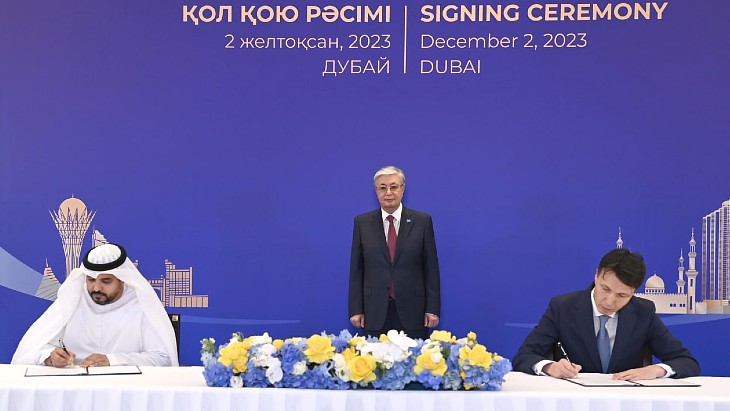 ENEC and Kazatomprom sign commercial uranium contract