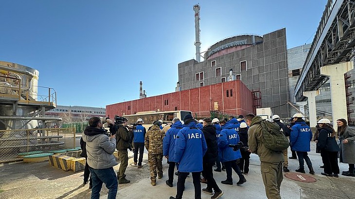 Grossi issues fresh call for restraint around Zaporizhzhia plant