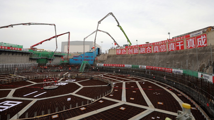 Construction begins of fourth Haiyang unit