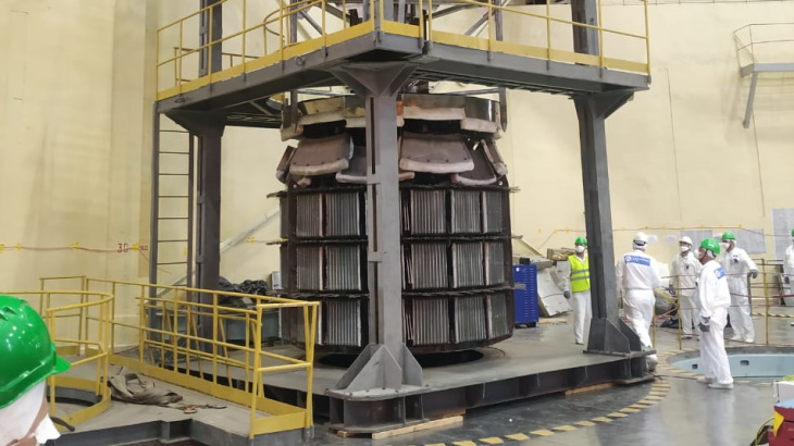 Reactor vessel annealed in Armenia