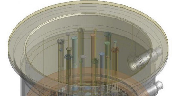 Draft design for molten-salt research reactor plant in Russia