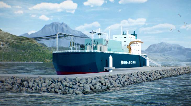 Seaborg power barge considered for use in Indonesia