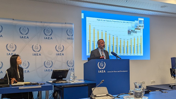 IAEA raises nuclear growth projections, with SMRs taking growing share