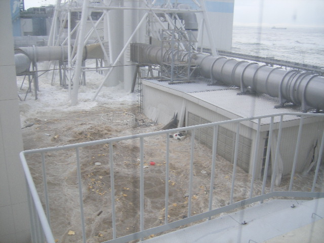 Tsunami inundation 2, Fukushima Daiichi 11 March 2011