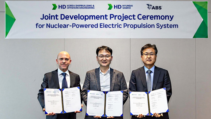 ABS, HD Hyundai team up for nuclear-propelled container ships