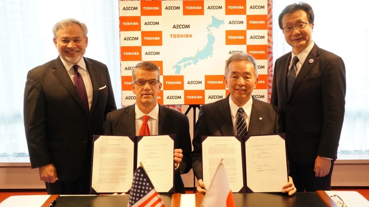 Toshiba, AECOM expand decommissioning collaboration