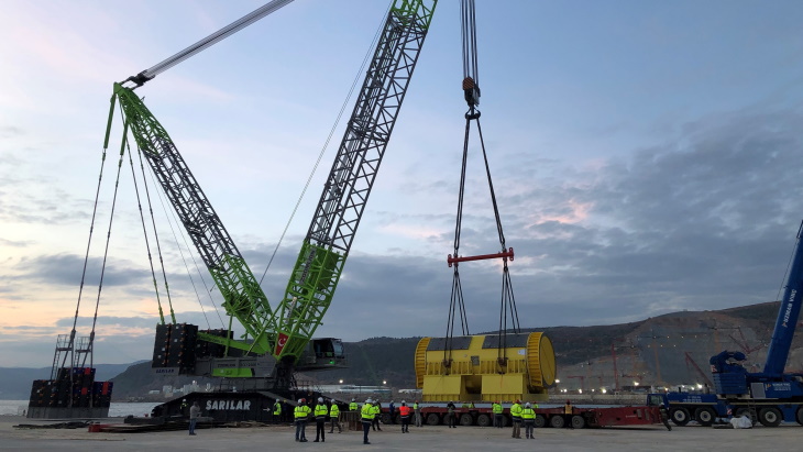 Turbine equipment for Akkuyu 1 delivered