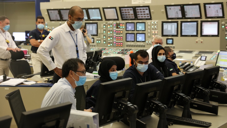 UAE's first reactor starts supplying power