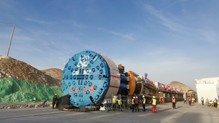 Excavation of Chinese underground lab begins