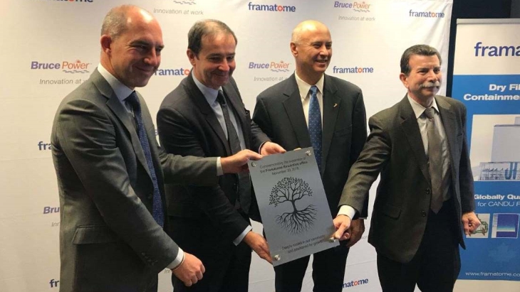 Bruce and Framatome sign CAD18.7 million MoU