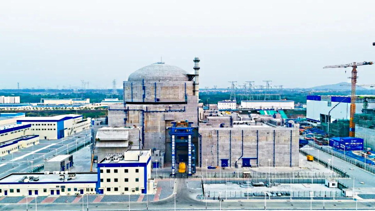 Third unit at Changjiang site commissioned