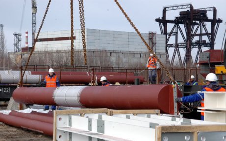 Chernobyl NSC steel, March 2012