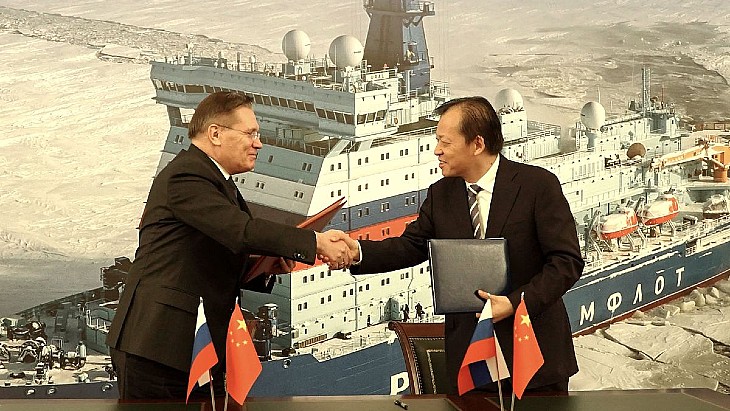 Russia and China discuss Northern Sea Route development