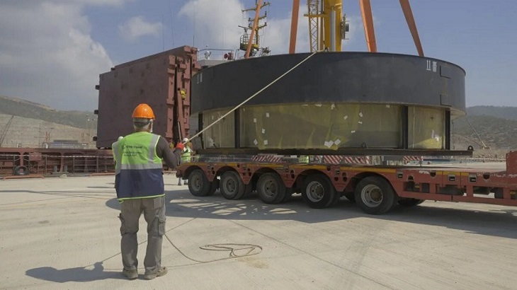 Core melt trap arrives for Akkuyu unit 2