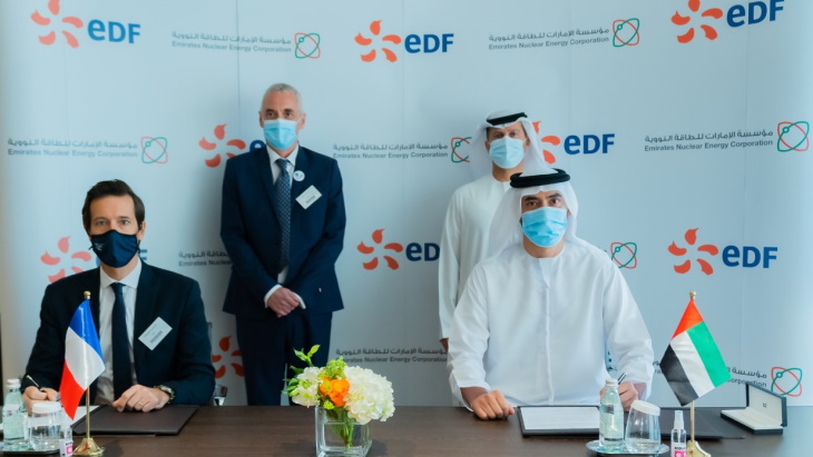 ENEC, EDF announce nuclear R&amp;D cooperation plans