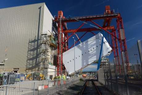 Evaporator D installation, September 2013 (Sellafield) 460x307