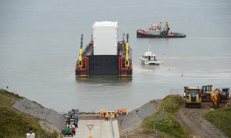 Evaporator D landing, September 2013 (Sellafield) 460x307