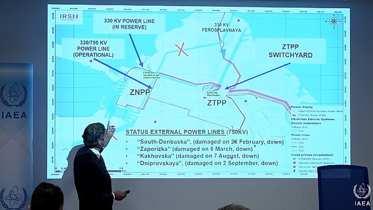 IAEA says both sides &#39;engaging&#39; with Zaporizhzhia safety zone plan