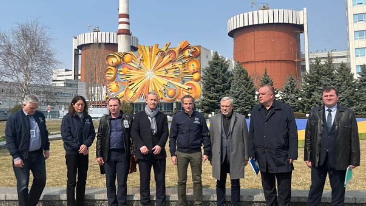 Grossi tells Ukraine nuclear workers: We&rsquo;re here to support you