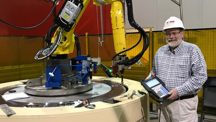 Holtec deploys robotic welder