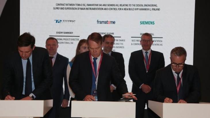 Framatome-Siemens awarded Hanhikivi I&amp;C contract