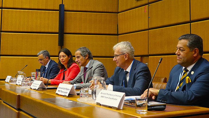 IAEA is subject of an IRRS review mission for first time