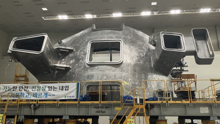 Korea completes delivery of ITER vessel sectors