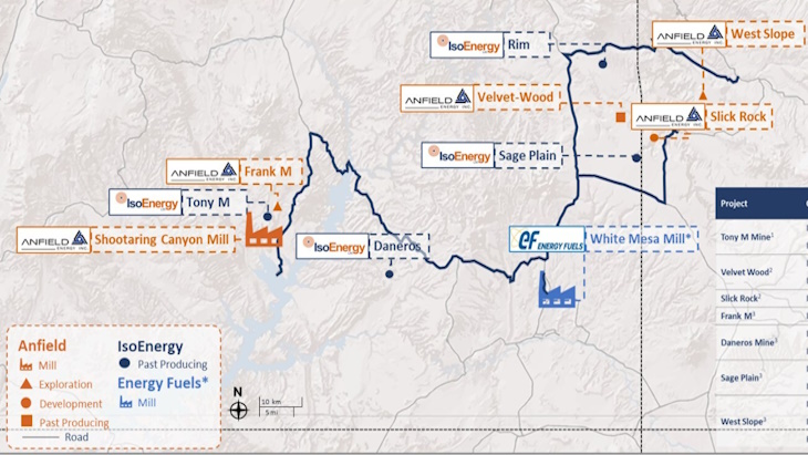 Uranium mills at heart of two US acquisitions