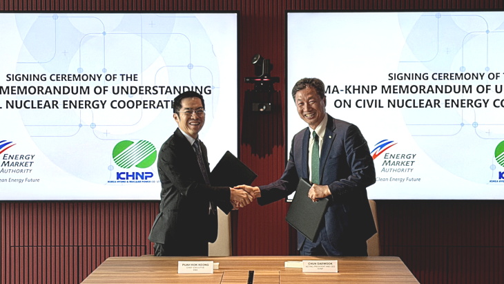 KHNP, EMA to cooperate on Singapore SMR study