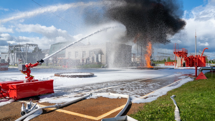 Robots to guard for fire at Kalinin plant