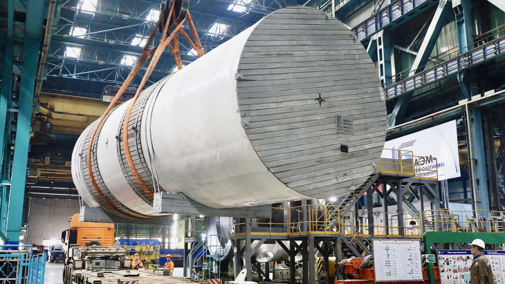 Reactor internals delivered to Kursk II-1