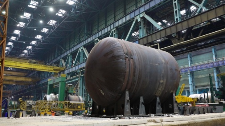 Hydraulic tests performed on VVER-TOI reactor vessel