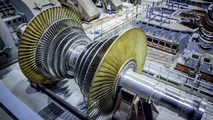 Turbine equipment installed at Leningrad II-2