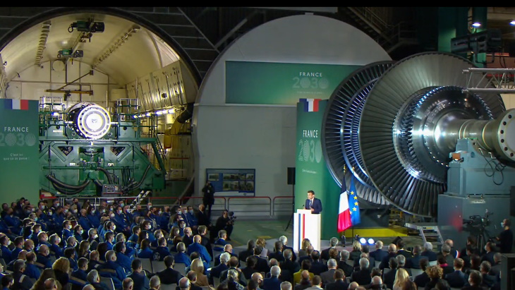 Macron sets out plan for French nuclear renaissance