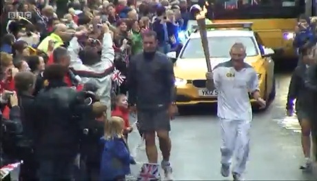 Mike Park, Torch Relay, 21 June 2012 460x262